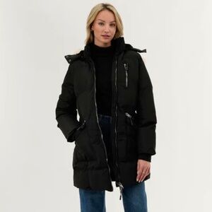 Women's Canada Weather Gear Faux Fur Lined Hood Parka Jacket - Black, Size Small